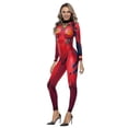 thumbnail image 3 of Red# 2022 Adults Cosplay Jumpsuit Halloween Costume Ayanami EVA Role Play Bodysuit for Women Sexy Clothing for Lady, 3 of 3