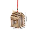 thumbnail image 2 of 1Pcs Wooden Cricket Cage Multi Color House Shaped for Indoor Use Crickets, 2 of 8