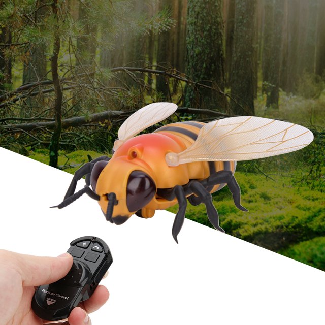 Juguete de Insecto Simulado Jadeshay Control Remoto Abeja
