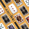 thumbnail image 2 of Baraja de cartas Gemstone Deck premium impermeable de 54 piezas, 2 of 9