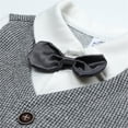 thumbnail image 4 of Rovga Toddler Baby Boys Cotton Bow Tie Soft Autumn Long Sleeve Romper Jumpsuit Set Clothes Trendy Clothing, 4 of 6