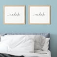 thumbnail image 3 of Designs ByLITA Inhale Exhale 8 x 10" Wall Art UNFRAMED Print (2 Pack), 3 of 3