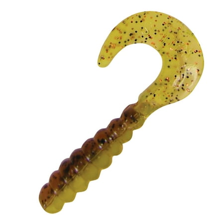 Kalin s 3TG10-830 Triple Threat Grub Pumpkin/Chartreuse 3