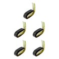 thumbnail image 2 of Transemion Anti Slip Racket Roll Tennis Handle Grip Wrap Tape Black 110x2.5x0.2CM 5Set, 2 of 6