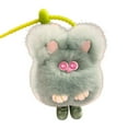 thumbnail image 1 of Soft Cute Bunny Keychain Cute Plush Rabbit Design Soft Comfortable Touch with Hanging Rope Plush Doll Keychain, 1 of 10