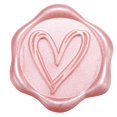 thumbnail image 1 of Pegatinas Yoption con forma de corazón con forma de corazón, oro rosa, 50 unidades, 3 cm, 1 of 6