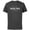 Charcoal, variant on Disney Mickey Mouse Best Nonno Ever La Festa del Papà - Short Sleeve Cotton T-Shirt for Adults - Customized-Black