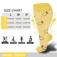 thumbnail image 2 of Stockings 3 Packs Plus Size Compression Socks Wide Calf For Women & Men Large Size Knee High Support Stockings For … Stockings, 2 of 2