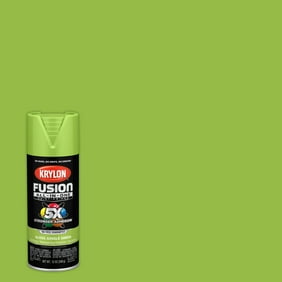 Krylon Fusion All-In-One Spray Paint, Gloss, Jungle Green, 12 oz.