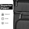 thumbnail image 5 of INSMEER Insulated 21 Qt Lunch Bag for Men, Leakproof with 3 Compartments, for Work, Beach, Picnic, 5 of 7