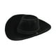 thumbnail image 4 of 1:6 Sombrero de vaquero Sombrero occidental decorativo Juego de simulación Muñeca de juguete Muñeca en miniatura Negro, 4 of 9