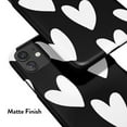 thumbnail image 3 of LARGE WHITE HEARTS iPhone Case,iPhone 15 Pro Max, 3 of 7