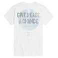 thumbnail image 2 of John Lennon - Give Peace A Chance - Men's Short Sleeve Graphic T-Shirt, 2 of 4