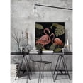 thumbnail image 4 of Flamingo Sweetheart III Painting Print on Wrapped Canvas, 4 of 5