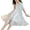 White, variant on EnJoCho Girls Musli𝗆 Long Dress Islami𝖼 Kids Abaya Prayer Dresses Lace Embroidery Soft Short Sleeve Traditional Eid Clothes