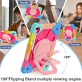 thumbnail image 5 of Scnioy Funda Para Samsung Galaxy Tab S10 Lite/S10 Fe/S9 Fe 10,9 Pulgadas Samsung Tab S9 11 Pulgadas Funda Resistente Para Tableta Galaxy S10 Con Soporte Para Bolígrafo Soporte Giratorio 360 Correa Par, 5 of 5