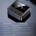thumbnail image 5 of 3.5 AUX Audio Adapter RCA TF/U-Disk FM Mic Wireless Transceiver LED Display, 5 of 5