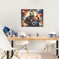thumbnail image 6 of Saiise Chucky Frameless Canvas Wall Art - Abstract Modern Artwork for Living Room, Bedroom, Office - Ready to Hang, Vibrant Colors, Ideal Gift Idea- 8"x10", 6 of 7