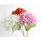 thumbnail image 5 of Xiao Hua hortensias artificiales, flores falsas, flores artificiales para decoración de bodas, azul claro, 5 of 5