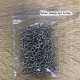 thumbnail image 4 of A Bag Eye Screws Lightweight Durable New-style Polished Unique Design Exquisite Appearance Distinctive Good Stability Hooks, 4 of 6