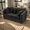 Black - 2 Seater, variant on Eyisean 61" Velvet Modern Loveseat Sofa for Living Room, 2-Seater Upholstered Tufted Couch with Nailhead Arms & Pillow, Removable/Washable Cushion, Cloud Couch with Storage Space