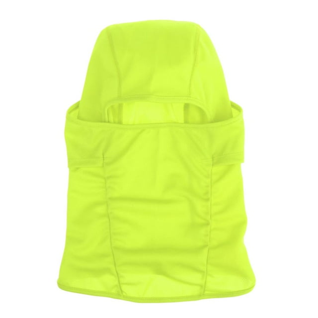 Pasamontañas para exteriores, motocicleta, esquí, ciclismo, cuello, capucha, máscara facial completa, gorro, calentador de cabeza, 39 x 24 cm (15,4 x 9,84 pulgadas) Verde