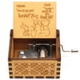 thumbnail image 2 of Ukebobo Caja De Música De Madera - The Pooh Saying Caja De Música Regalo Para Amigo Feliz Navidad Caja De Música Regalos De Año Nuevo 1 Juego, 2 of 5
