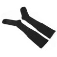 thumbnail image 3 of Calcetines de compresión negros S/M para hombre y mujer - Calcetines deportivos elásticos, suaves y transpirables para correr, 3 of 4