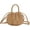 Khaki, variant on Kukuzhu Hobo Bag Small Purse Women Leather Shoulder Bag Pleat Fashion Cute Designer Handbag