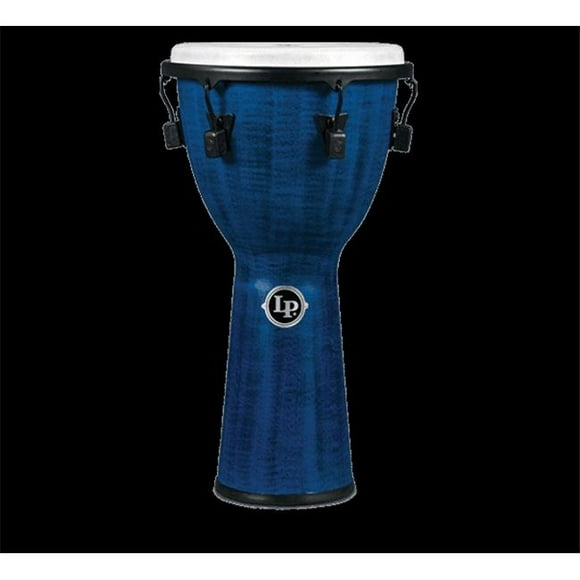 Latin Percussion LP727B Tuned Djembe 12.5 in. Synthetic Shell & Head&#44; Blue