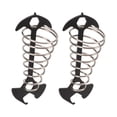 thumbnail image 3 of Deck Anchor Pegs, Reusable Tent Rope Tensioner Fish Bone Shape  For Camping Black, 3 of 8