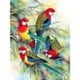 thumbnail image 1 of Cuadros Decorativos Diamante pintura 5D loros en rama DIY taladro cuadrado completo arte Kit Rhinestone JShteea Nuevos Originales, 1 of 8