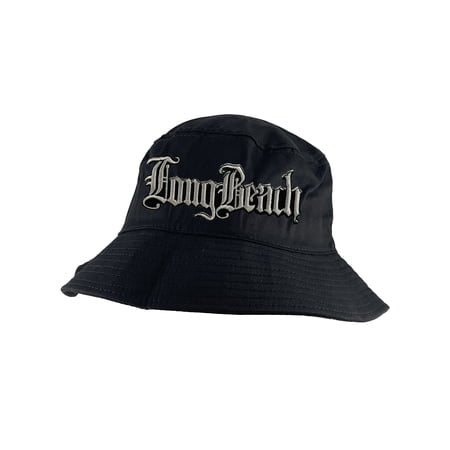 Gravity Threads Long Beach Old English Cuffed Beanie – Black Acrylic Knit Hat, One Size Fits Most