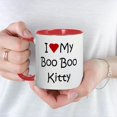 thumbnail image 3 of CafePress - Boo Boo Kitty Mug - 11 oz Ceramic Mug - Novelty Coffee Tea Cup, 3 of 3