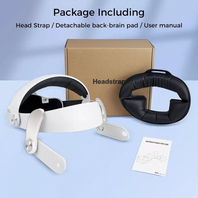 NexiGo S32 Head Strap with 6000 mAh Battery for Oculus Quest 2