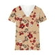 thumbnail image 4 of Fiudx Ofertas y Liquidaciones Blusa Informal de Manga Larga con Estampado Cómodo y Botones para Mujer, 4 of 5