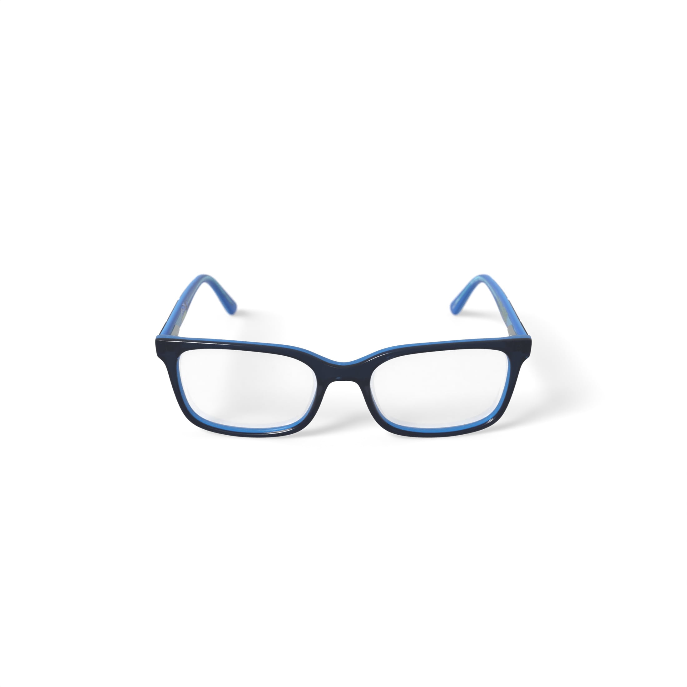 Teenage Mutant Ninja Turtles Youth TM12 Square Prescription Eyeglasses with Case, Blue