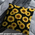 thumbnail image 2 of Castle Fairy Floral Sunflower Fabric by the Yard 5 Yards,Chic Flower Fabric for Sewing,Botanical Plants Home Decor Fabric by the Yard,Super Cozy Room Decor, 2 of 6