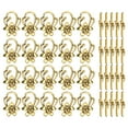 thumbnail image 1 of Fermoir Collier en Alliage, 20 Ensembles Fermoir Toggle Bracelet Fermoir Toggle Fleur Clarté Remarquable, 1 of 9