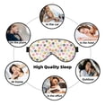 thumbnail image 7 of Salouo Dandelion Floral Pattern Sleep Mask,Sleep Eye Mask & Blindfold Eye Sleep Shade Cover with Elastic Strap Soft Eye Cover Eyeshade for Night Sleeping Travel & Nap, 7 of 7