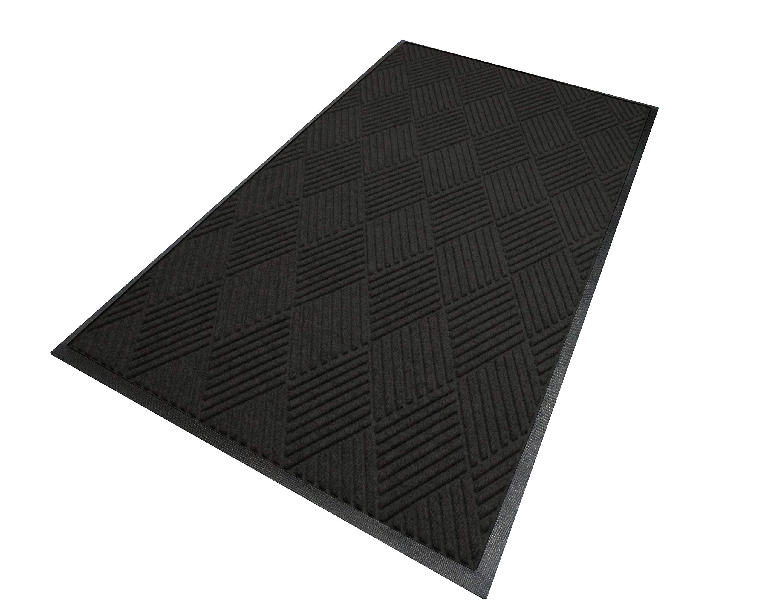 WaterHog Diamond (4'x6', Charcoal) CommercialGrade Entrance Mat with