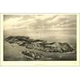thumbnail image 1 of 24"x36" Gallery Poster, map of Monhegan, Maine 1896, 1 of 1
