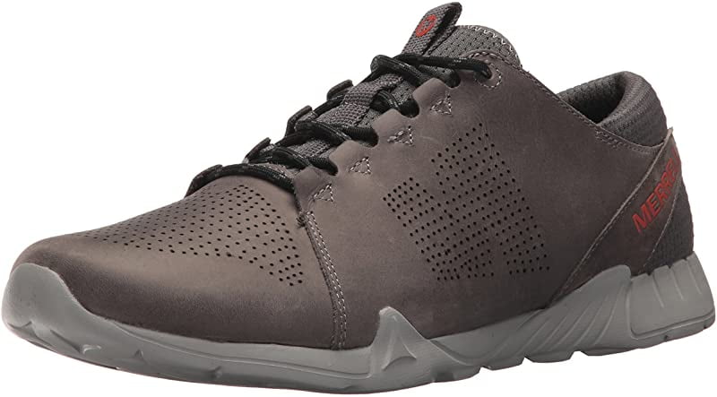 merrell men's versent kavari lace leather sneaker