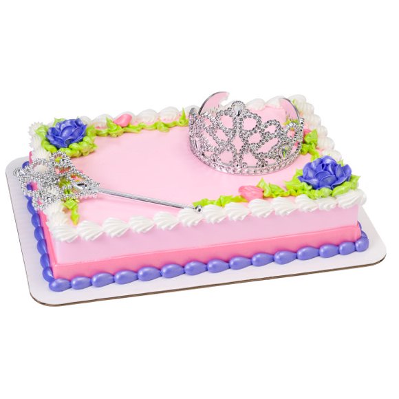 Decopac Crown and Sceptre DecoSet Cake Decoration Tiara Princess