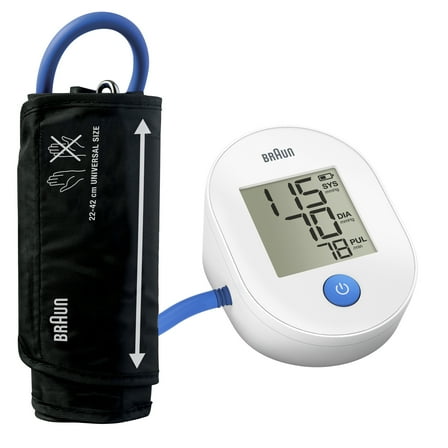 Braun ExactFit 1E Upper Arm Blood Pressure Monitors for Home Use, FSA & HSA Eligible, BUA4000US