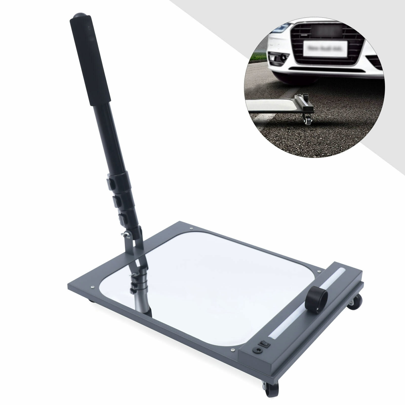 Miumaeov Swivel Extendable Mirror Undercarriage Detector Telescopic