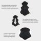 thumbnail image 4 of Motorcycle Seat Cover, Two-Seater Air Motorcycle Seat Cushion Waterproof Pressure Relief Cooling Seat Pad for Comfortable Travel (Black), 4 of 5