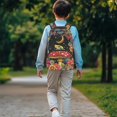 thumbnail image 2 of KUIFORTI Moon Frog Mushroom Children'S Backpack 17 Inch Comfortable Kids Bookbag with Side Pockets Fits Laptop for Elementary Primary Middle Back to School Gifts, 2 of 7