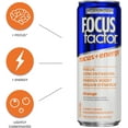 thumbnail image 4 of Focus Factor Energy Drink - 12 x 355ml Cans (Orange Flavor), Lightly Carbonated, Sugar Free, 4 of 6