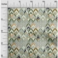 thumbnail image 2 of oneOone Georgette Viscose Mint Fabric Paisleys Sewing Craft Projects Fabric Prints By Yard 42 Inch Wide, 2 of 5